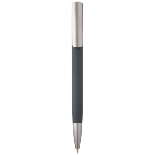 Stylo bille personnalisé aluminium recyclé Ziguur Gris storm
